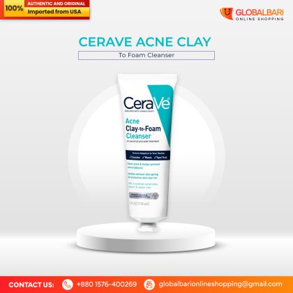 CeraVe Acne Clay To Foam Cleanser